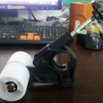 Колесо из белой ткани